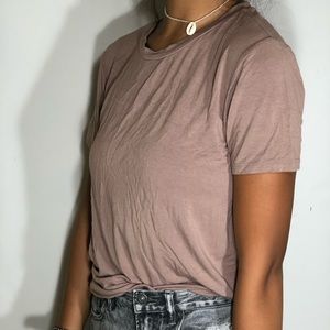 Forever 21 comfy light purple relaxed tee